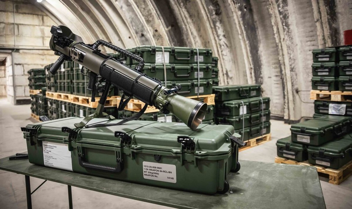 KnabeSanny's tweet photo. #Estland erhielt moderne #CarlGustaf #M4Granatwerfer
🇪🇪 Diese Waffe erhöht die #Panzerabwehrfähigkeiten im #Nahkampf erheblich
Der Vorteil der Carl-Gustaf M4-Granate Werfer ist sein #reduziertes #Gewicht 🥹 https://t.co/nzWqnN1jzt