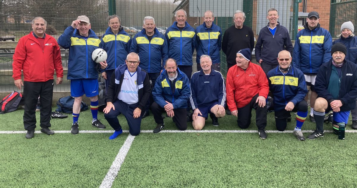 Stulangworthy's tweet photo. Another great Impairment and Rehab session @abbeymeadrovers on a cold, damp and miserable day. @thewfauk @BBCGlos @GlosFA @activeglos https://t.co/KTMneAl701