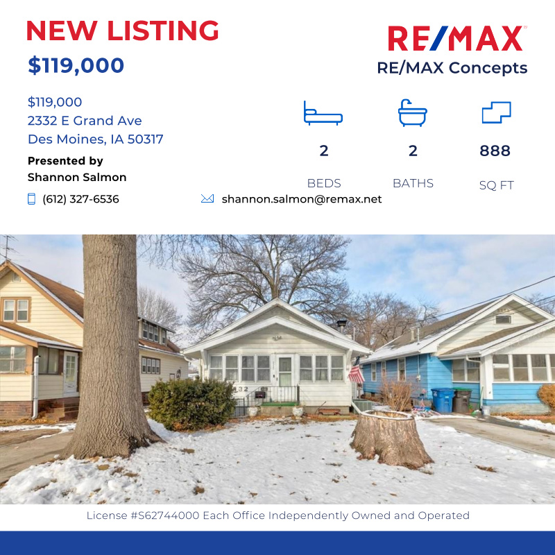ShannonSalmon's tweet photo. Charm and character throughout this Des Moines home. There's a great front porch that welcomes you in.  Wood burning fireplace anchors the l...

Click here for details:
https://t.co/azXxvYyf1c https://t.co/WNUBoPE1Ss