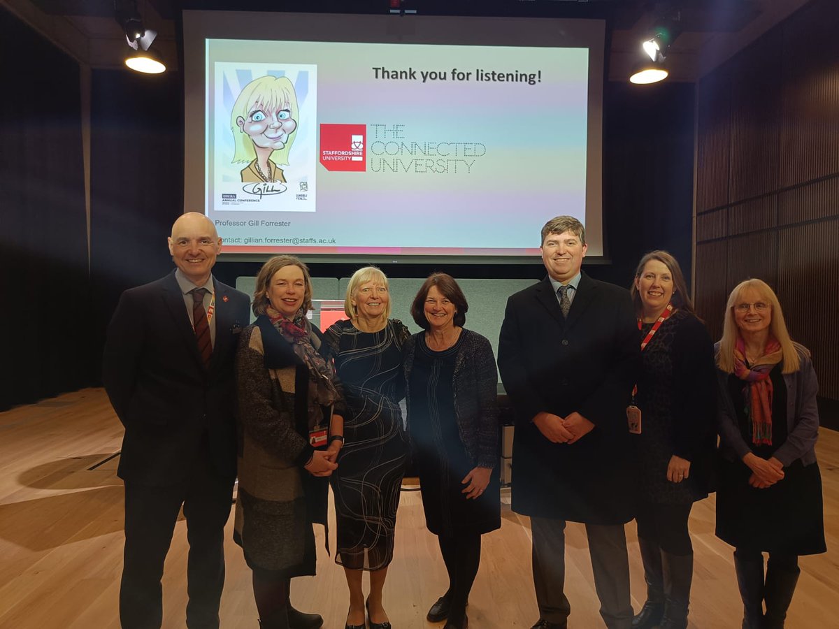 Special thanks to my lovely @StaffsUniIOE colleagues for their support at my inaugural lecture @Jim_Pugh @DrHudson10 @StaffsResearch @StaffsUni #IOEStaffs @drlynnmachin1  @basford_jo @sarahwoolley55 @StaffsUniNews