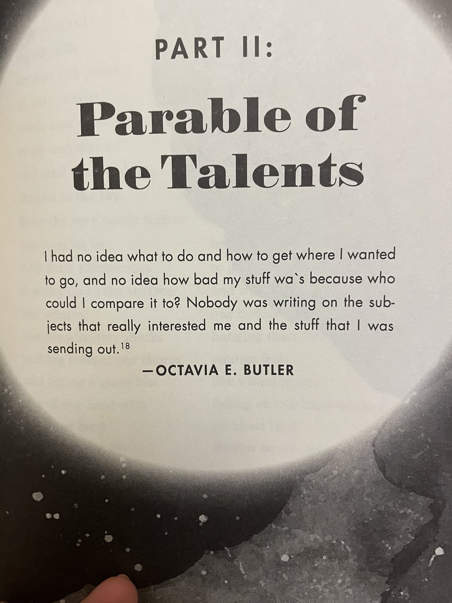 KatColeReads's tweet photo. Just finished watching Kindred on Hulu (never read it but intend to change that) and this book in our @NESlibrary collection is now speaking to me. Can’t wait to dive in and learn more about the life of Octavia Butler. 😍 #ReadingStack https://t.co/3Z2AaeB6Ew