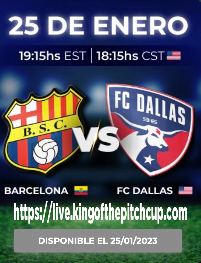 OneplayLlc's tweet photo. @BarcelonaSC @FCDallas Hola!! Si estás fuera de Sudamérica puedes disfrutar del encuentro EN VIVO por el enlace de la imagen
Registrate para obtener tu pase y disfrutar del partido 
Te esperamos! https://t.co/Kfr2fslYXG