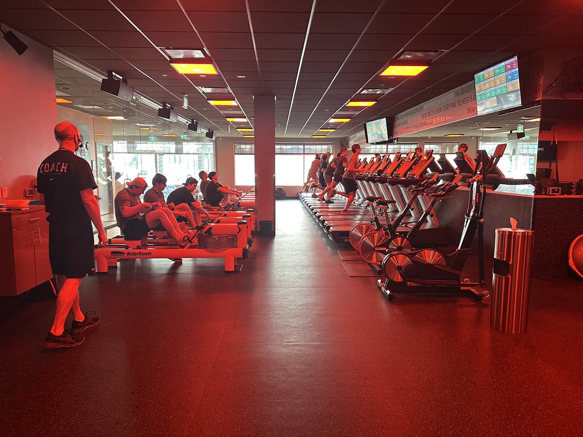 Thanks to one of our incredible partners <a href="/orangetheory/">Orangetheory Fitness</a> for having the team in for a workout last week! It was a great team-building experience for the guys… mixed in with some healthy competition!😜

Also shoutout to <a href="/LucaGrabas/">Luca Grabas</a> for putting in work on his birthday!