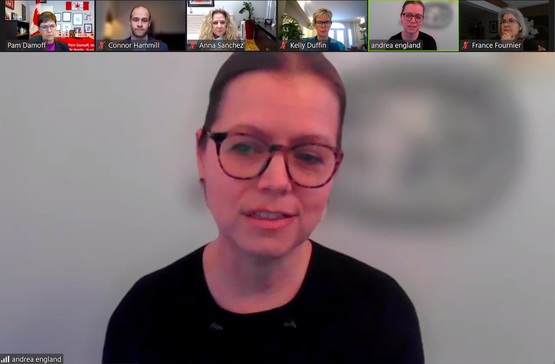 SheridanRIE's tweet image. Ahead of the Federal Budget, Vice Provost, Research Andrea England spoke with MP @PamDamoff about the necessity to continue to fund #AppliedResearch that supports 🇨🇦 innovation, and @EDGE_Sheridan&apos;s essential role as the sole social impact entrepreneurship hub in the West GTA.