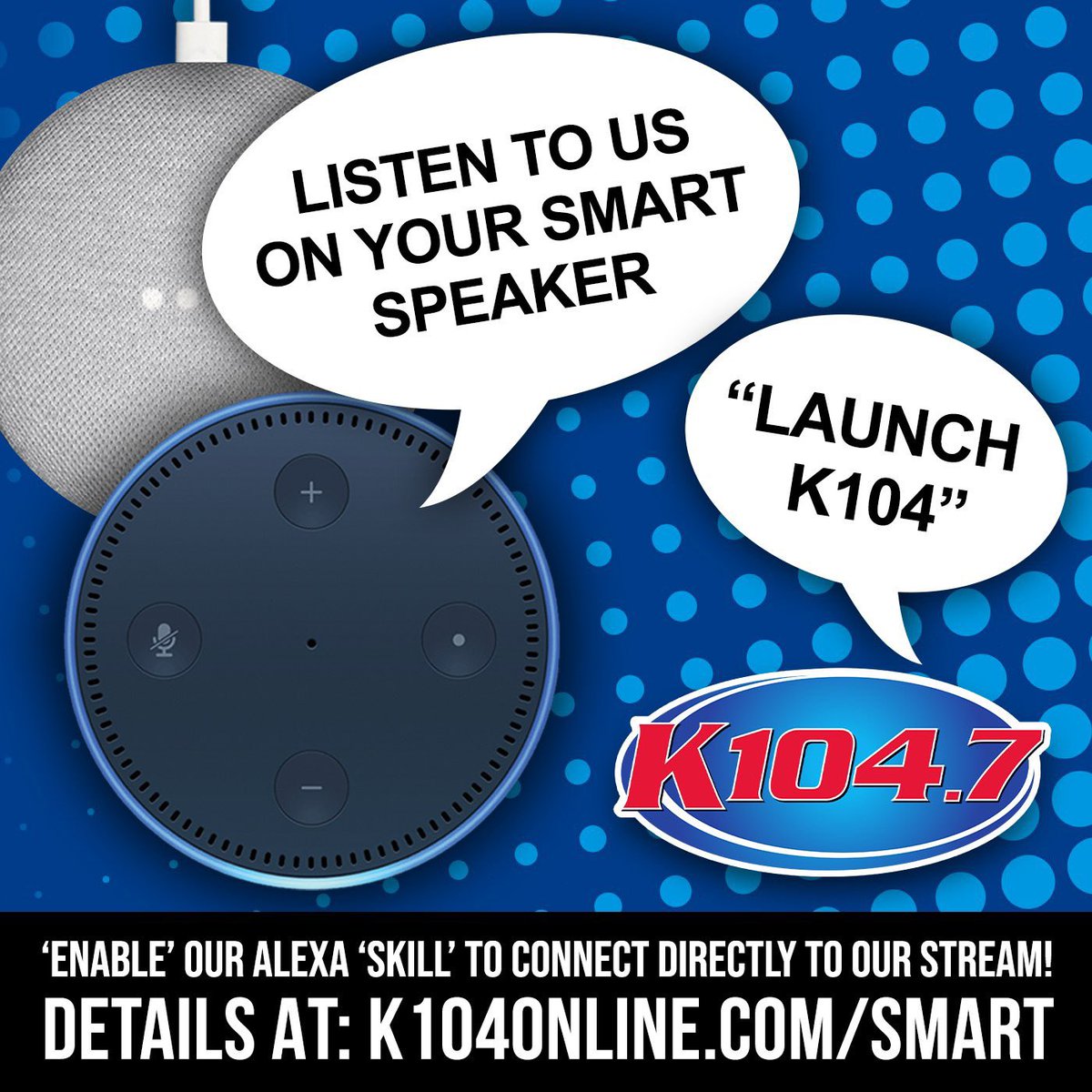 K104.7 tweet media
