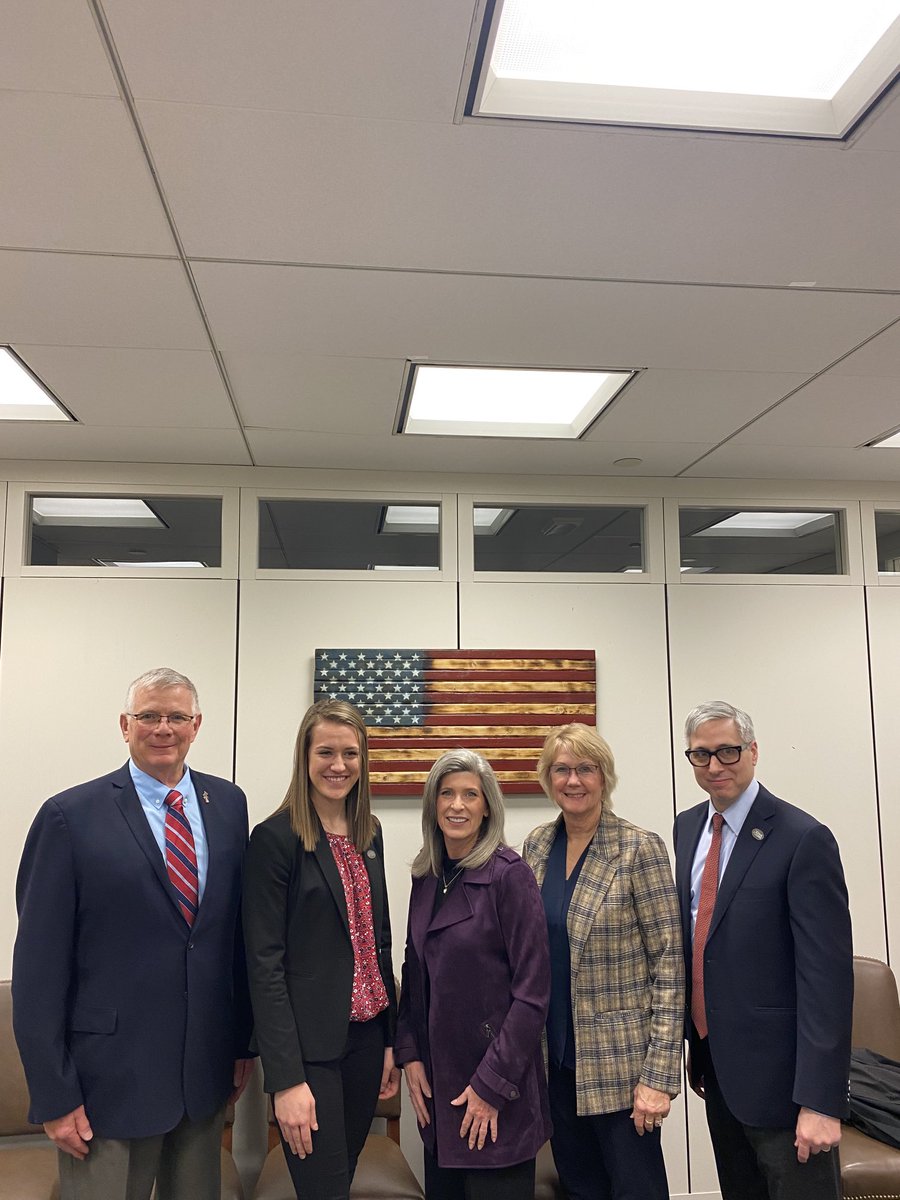 Thank you ⁦<a href="/joniernst/">Joni Ernst</a>⁩ for a great discussion, yesterday, about priorities of ⁦<a href="/iowa_corn/">Iowa Corn</a>⁩ and ⁦<a href="/NationalCorn/">National Corn (NCGA)</a>⁩ ⁦<a href="/rseed2010/">Jolene Riessen</a>⁩