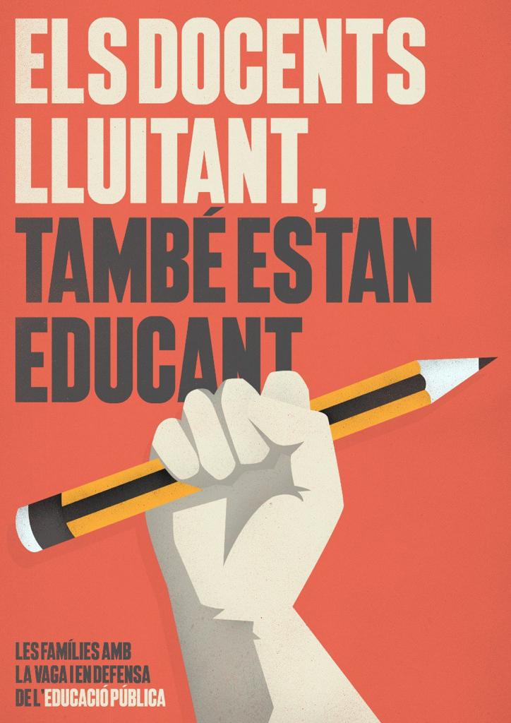 VAGA 26 DE GENER ✊
📢 Defensem l'Educació!
📢 Defensem els Serveis Públics!

🗓️ 26/01

   ➡️ #MATARÓ: 

--> 8,30h a l'Hospital Sant Jaume (carrer de l'hospital, 31).

--> 9,15h anada als Serveis Territorials Maresme - Vallès Oriental (carrer Churruca, 90)

#VagaEducacióSanitat
