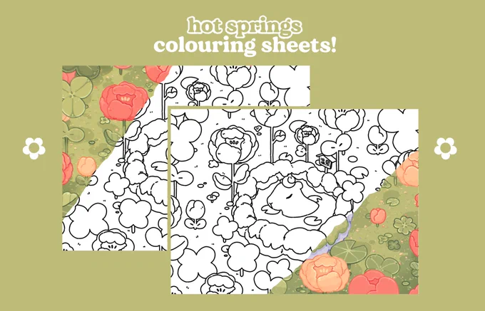 finally, there are also some bonus colouring pages on my patreon~ if you have any questions, my dms are always open! thank you all so, so, so much for your love and support, you mean the absolute world to me!  