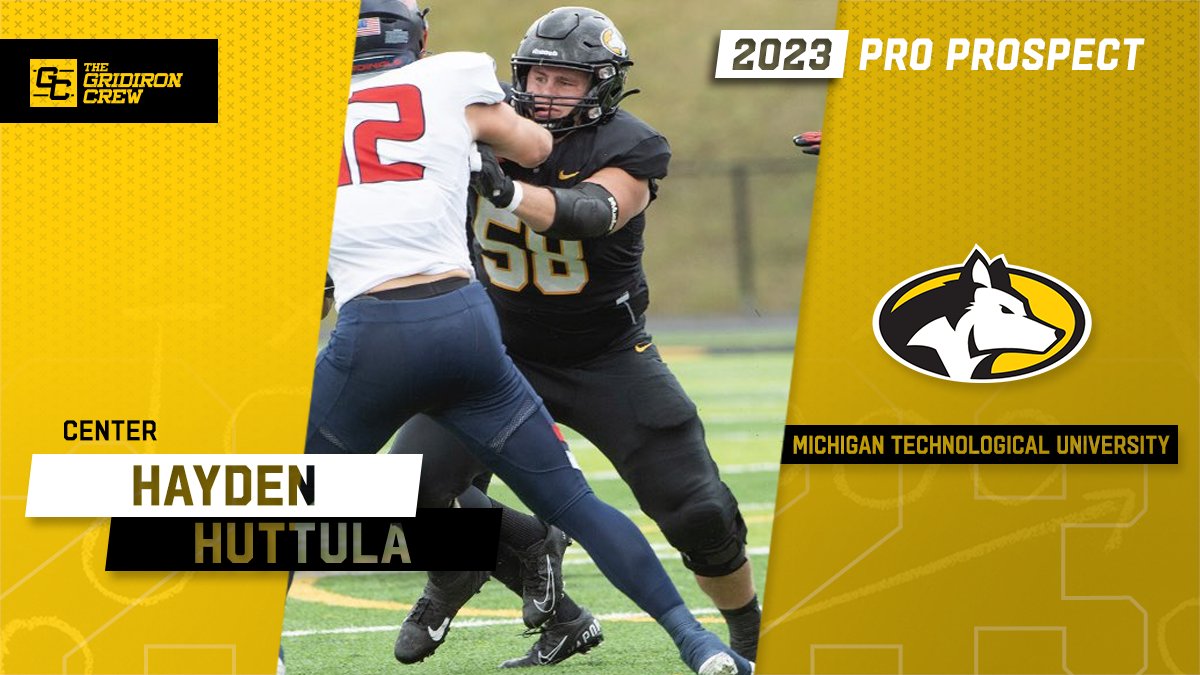 Gridiron_Crew's tweet photo. ⚠️ Attention Pro Scouts, Coaches, and GMs ⚠️

You need to look at 2023 Pro Prospect, Hayden Huttula @HHuttula, a C from @MTUFB

#2023ProProspect #DraftTwitter #NFLDraft #CFL #XFL #USFL #ProFootball 🏈

👀 See our Interview: https://t.co/xWvpUUHsEh https://t.co/HRx2DAEHdm