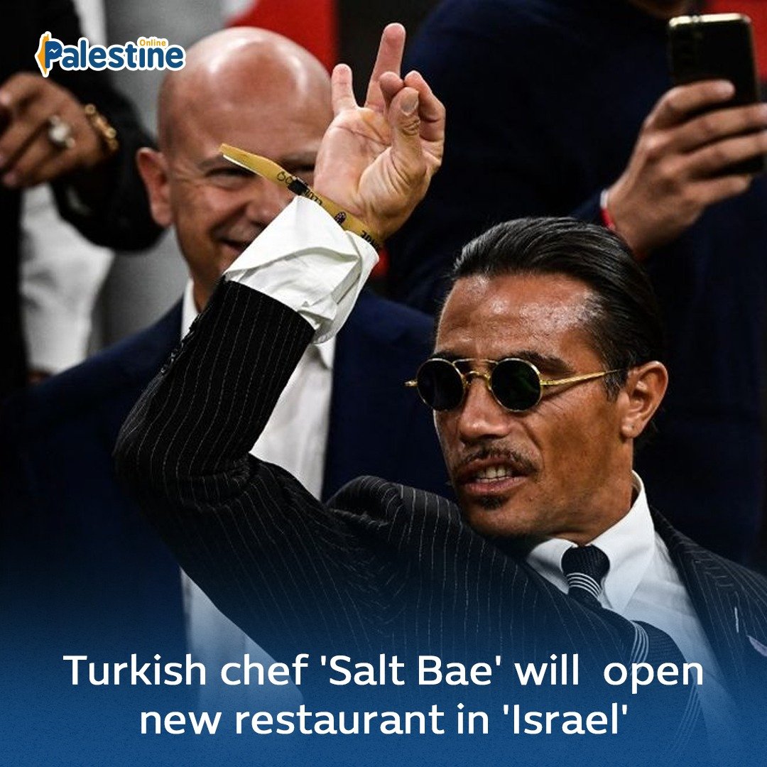 OnlinePalEng's tweet image. Turkish chef Nusret Gokce, known as “Salt Bae”, announced on his Instagram account that he intends to open a new restaurant in Tel Aviv.