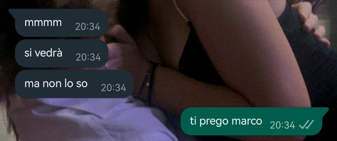 lauradrappa's tweet photo. madonna raga che sottona ha detto che non mi vuole baciare perchè ho messo riccardo dose al 1 posto e io sto qua a pregarlo https://t.co/7ANTIRK1au