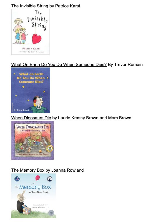 Some great books for parents to read and then share with children