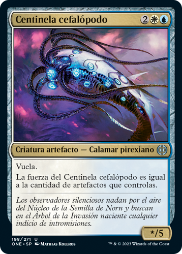 Daniela, Totally Radicalized🏳️‍⚧️ on X: Thank you @wizards_magic for this  free #MTGONE preview!! Behold El Centinela Cefalópodo!!! I like the  Spanish name, it could be a sick Mexican wrestling nickname, in my