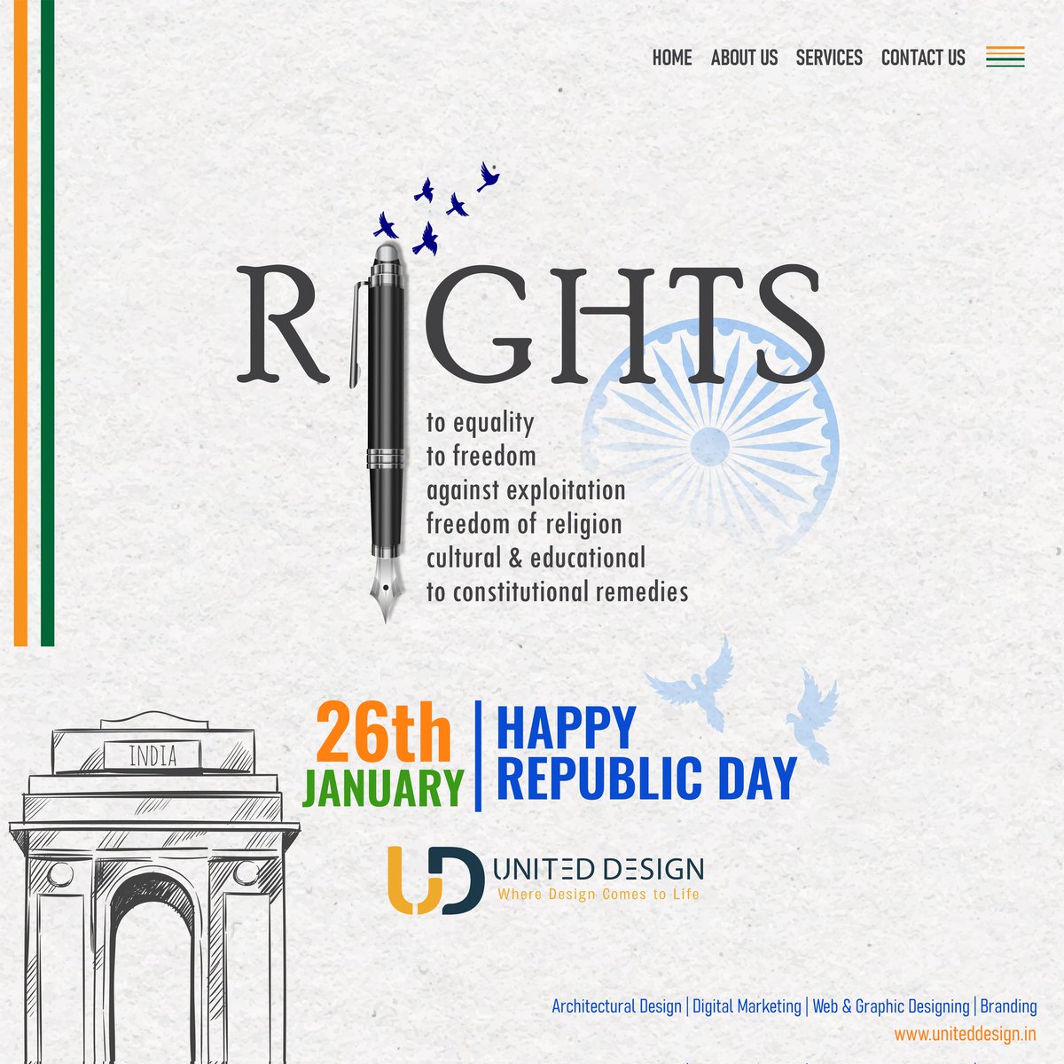 deepsureja96's tweet photo. Celebrating the spirit of unity and freedom on this #RepublicDay 🇮🇳 #JaiHind #India
https://t.co/LvOy3x908N

#RepublicDay #India #JaiHind #IndependenceDay #Patriotism #NationalPride #Freedom #Unity #Tricolor #Flag #Celebration #Tradition #Heritage #Honor #Salute #73rdRepublicDay https://t.co/8pvRsD98Cg