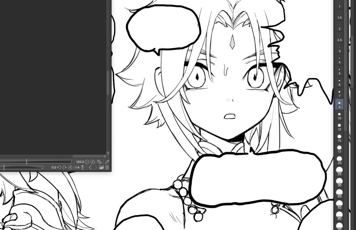 描くのが遅い 
