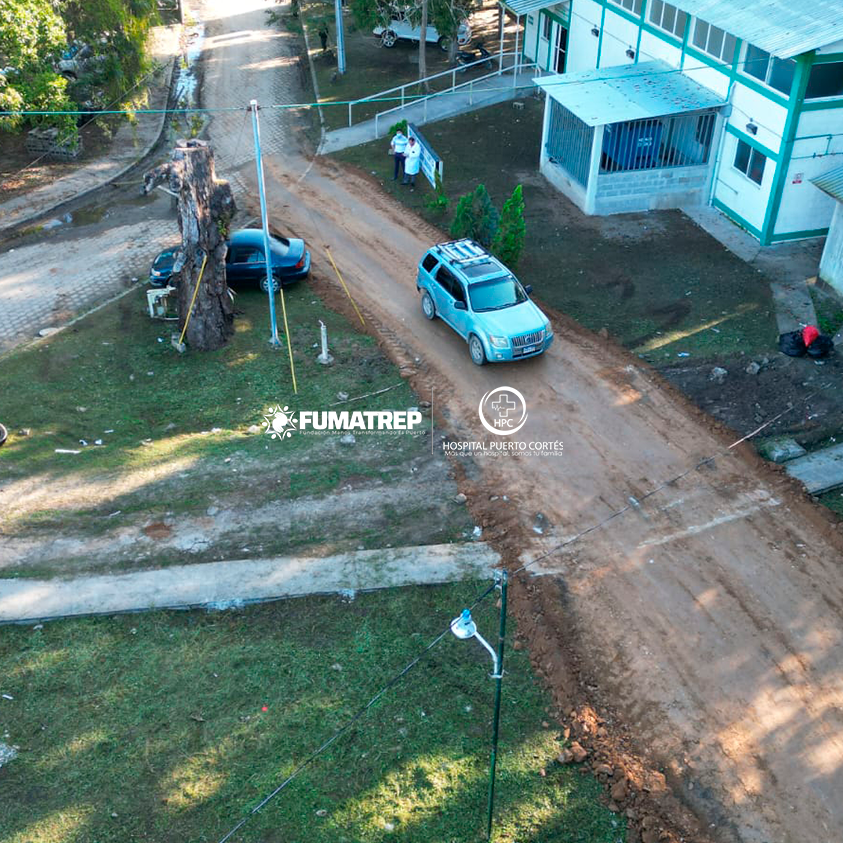 CortesHospital's tweet photo. 🇭El Hospital de Puerto Cortés avanza👏
Así luce la habilitación del nuevo parqueo posterior para nuestros empleados y colaboradores, con un acceso totalmente nivelado y una área iluminada para garantizar el resguardo de los automóviles.
#HPC
#fumatrep
#honduras https://t.co/mdbXA7Wiw1