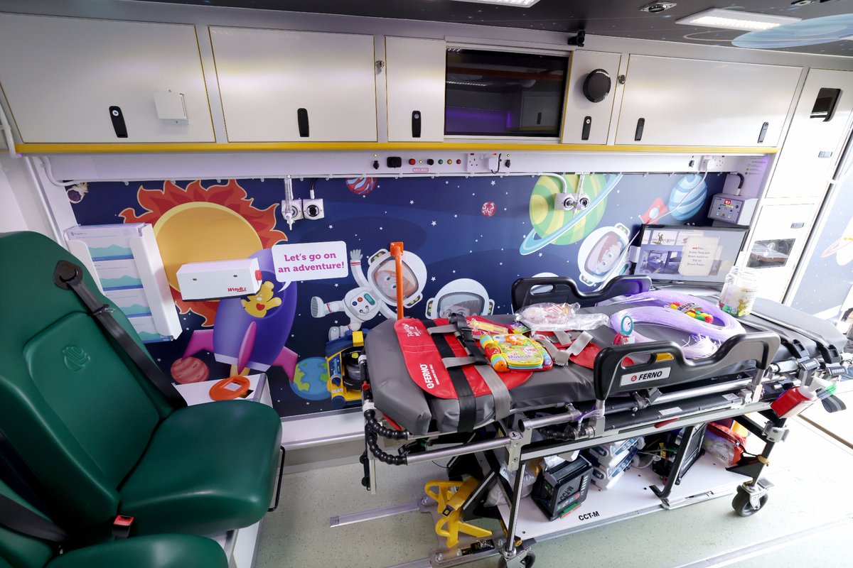 Northern Ireland’s first Children’s Ambulance launched today with <a href="/Chldns_Hrtbeat/">Childrens Heartbeat</a> and <a href="/NIAS999/">NIAS</a>  for the benefit of our neonatal and paediatric patients and their families 

childrensheartbeattrust.org/2023/01/25/ni-…