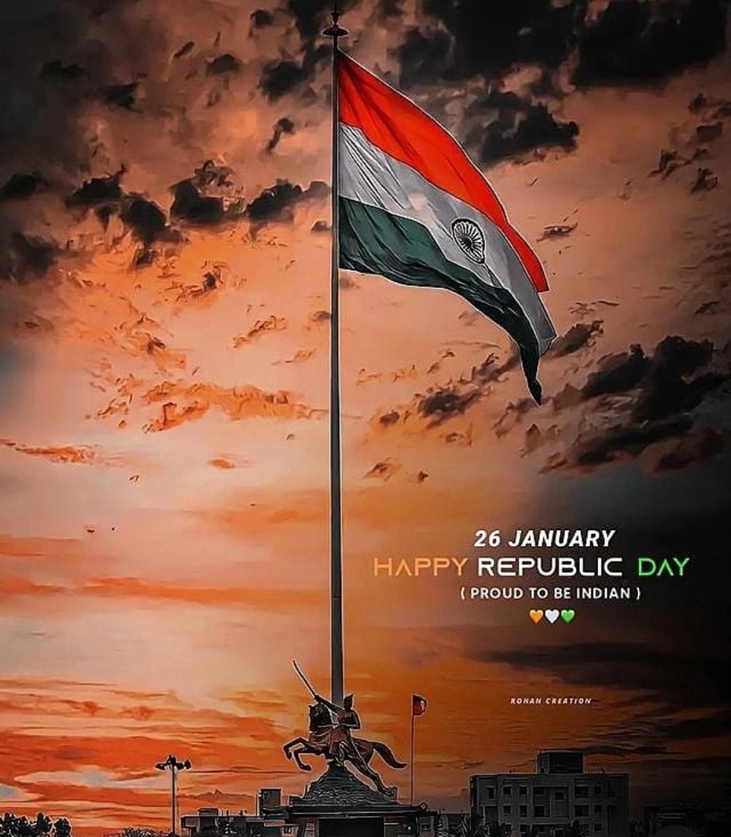 digiparth's tweet image. Let&apos;s remember the golden heritage of our country and feel proud to be a part of Bharat!

Celebrating 74th #RepublicDay  that&apos;s setting new benchmarks.
#RepublicDay2023
#Republic
Happy Republic Day to all 🇮🇳