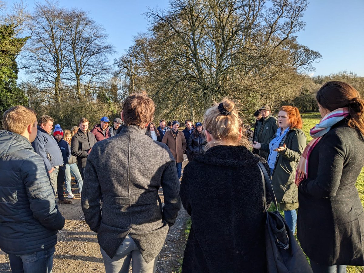 We were delighted to welcome European young farmers to Dowth today as part of <a href="/_CEJA_/">CEJA Young Farmers</a> conference hosted by <a href="/MacranaFeirme/">Macra na Feirme</a>.  They heard from Dr Connie Grace about our research on multispecies swards and carbon neutrality and from ecology manager David Dillon about biodiversity.