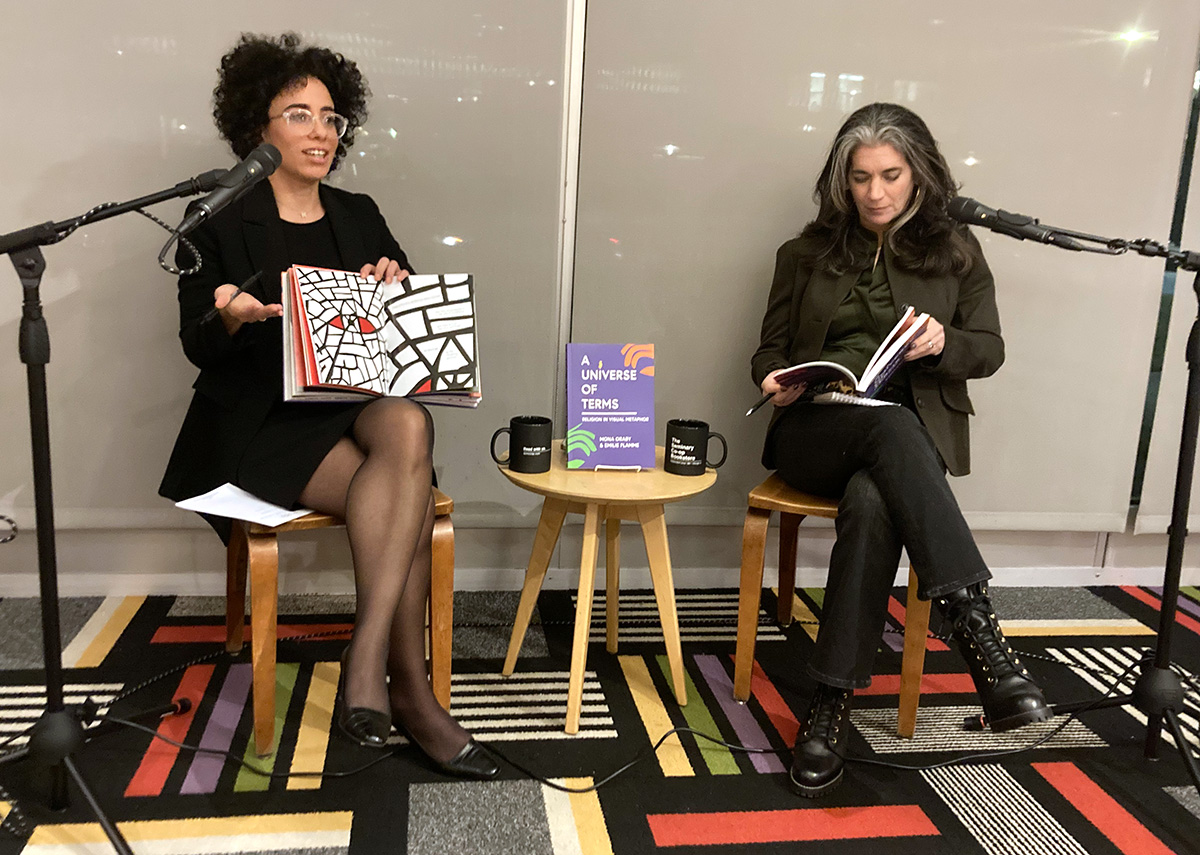 Martin Marty Center (@martycenter) on Twitter photo Thank you to everyone who came to <a href="/SeminaryCoop/">Seminary Co-op</a> last night for a conversation with author <a href="/MonaOrabee/">Mona Oraby</a> and <a href="/UChiDivinity/">UChicago Divinity School</a>'s Sarah Hammerschlag! Stay tuned for a write-up about the event and details about future talks! Photo by <a href="/emilydcrews/">Emily D. Crews</a>. #martycenter #uchicago #religioninpublic Thank you to everyone who came to <a href="/SeminaryCoop/">Seminary Co-op</a> last night for a conversation with author <a href="/MonaOrabee/">Mona Oraby</a> and <a href="/UChiDivinity/">UChicago Divinity School</a>'s Sarah Hammerschlag! Stay tuned for a write-up about the event and details about future talks! Photo by <a href="/emilydcrews/">Emily D. Crews</a>. #martycenter #uchicago #religioninpublic