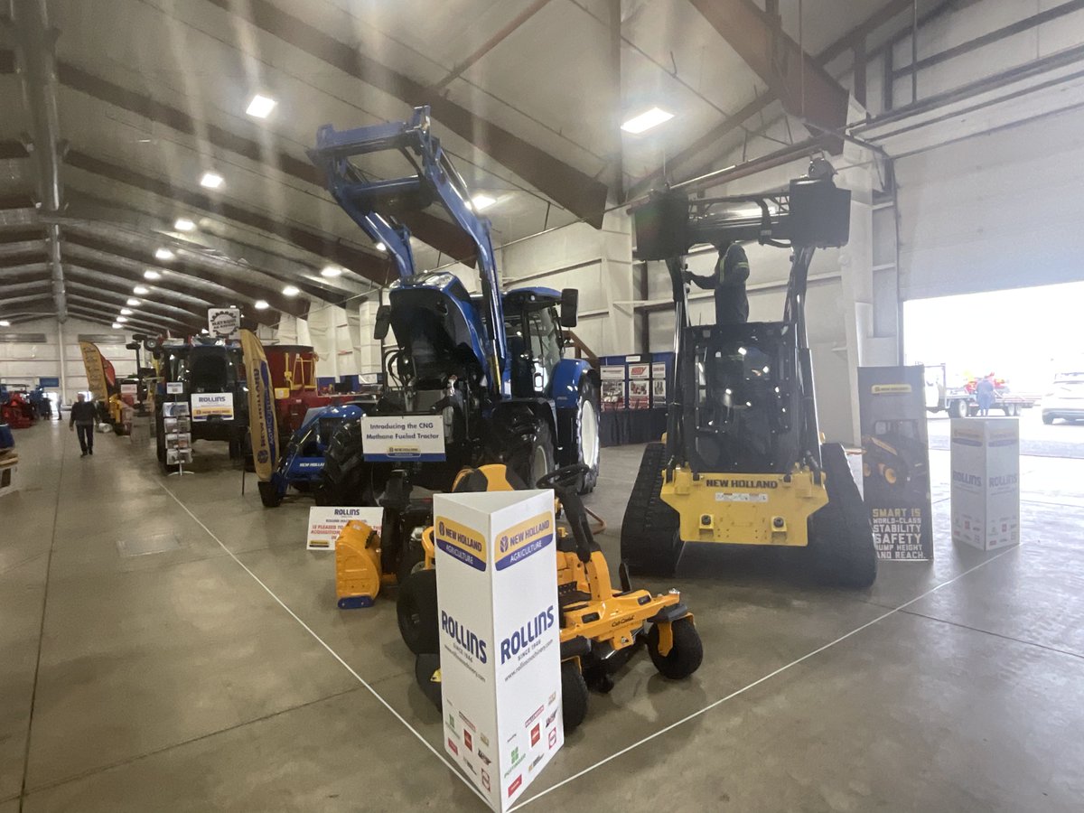 We’ll be at the Pacific Ag show Thursday to Saturday! Come stop by and have a look at our equipment! #newholland #Pottinger #Supreme #cubcadet #bcagriculture