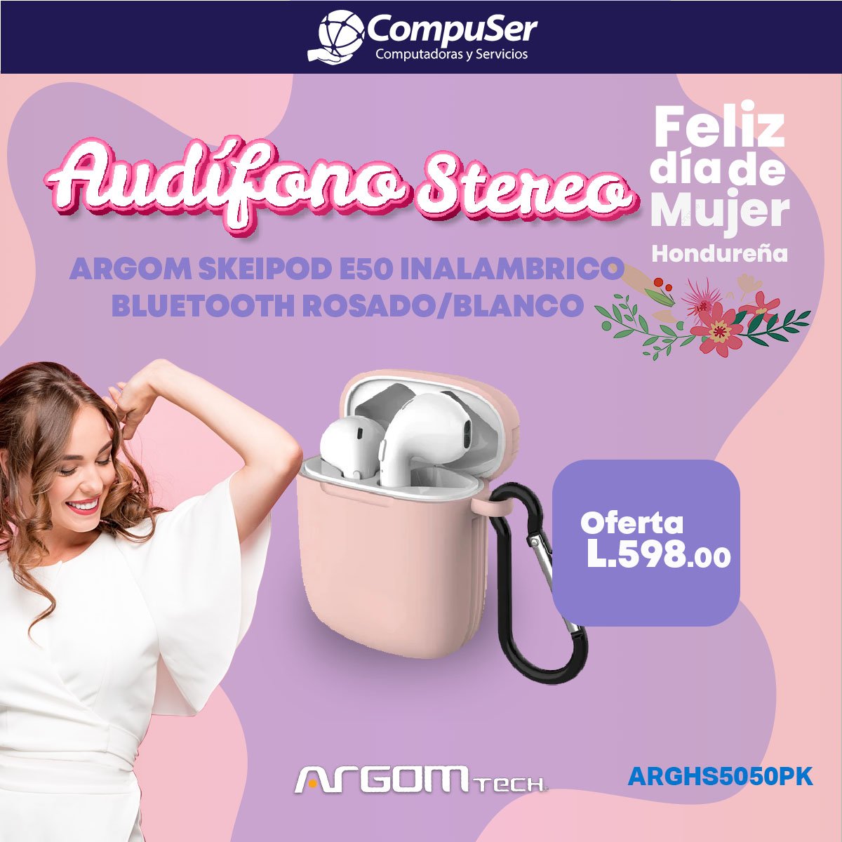 Compuserhn1's tweet photo. ¡Celebra el Día de la Mujer con nuestras ofertas especiales!
👇para más información escríbenos a nuestro Whatsapp👇
https://t.co/EA2Cni2527
#Argom #Compuser #Skeipod💐👩 https://t.co/irxJM4pkCO