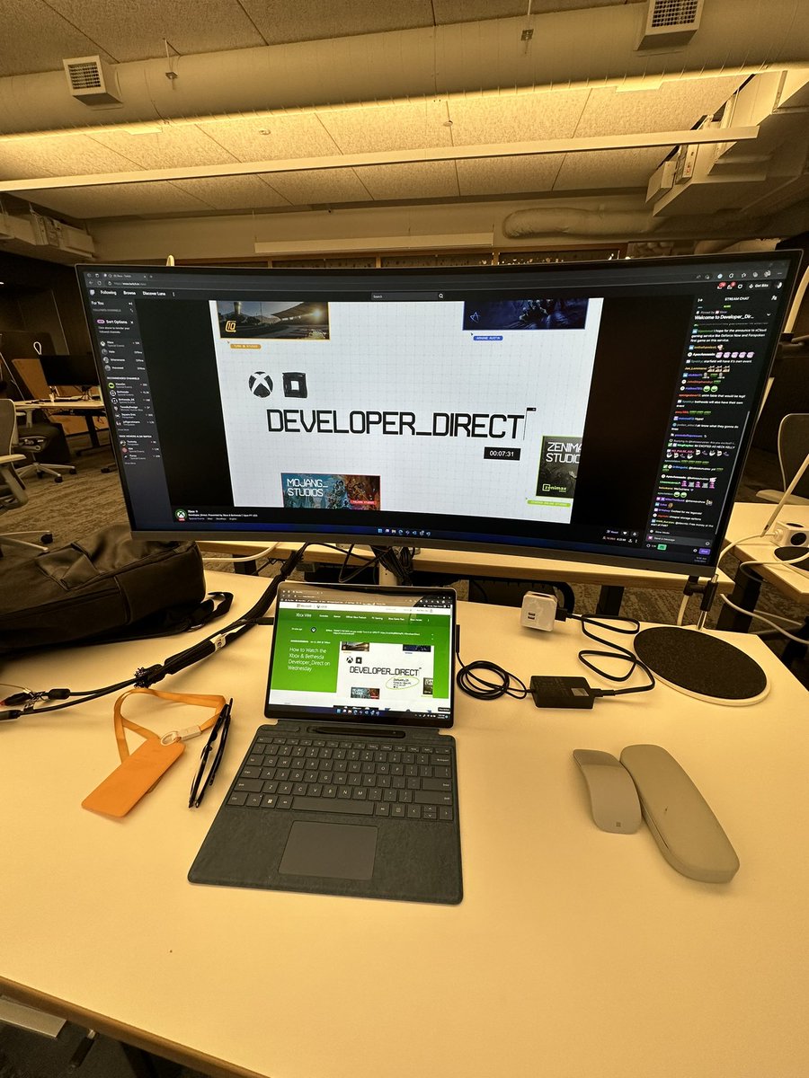 majornelson's tweet image. Let’s go ! #Developer_Direct twitch.tv/xbox