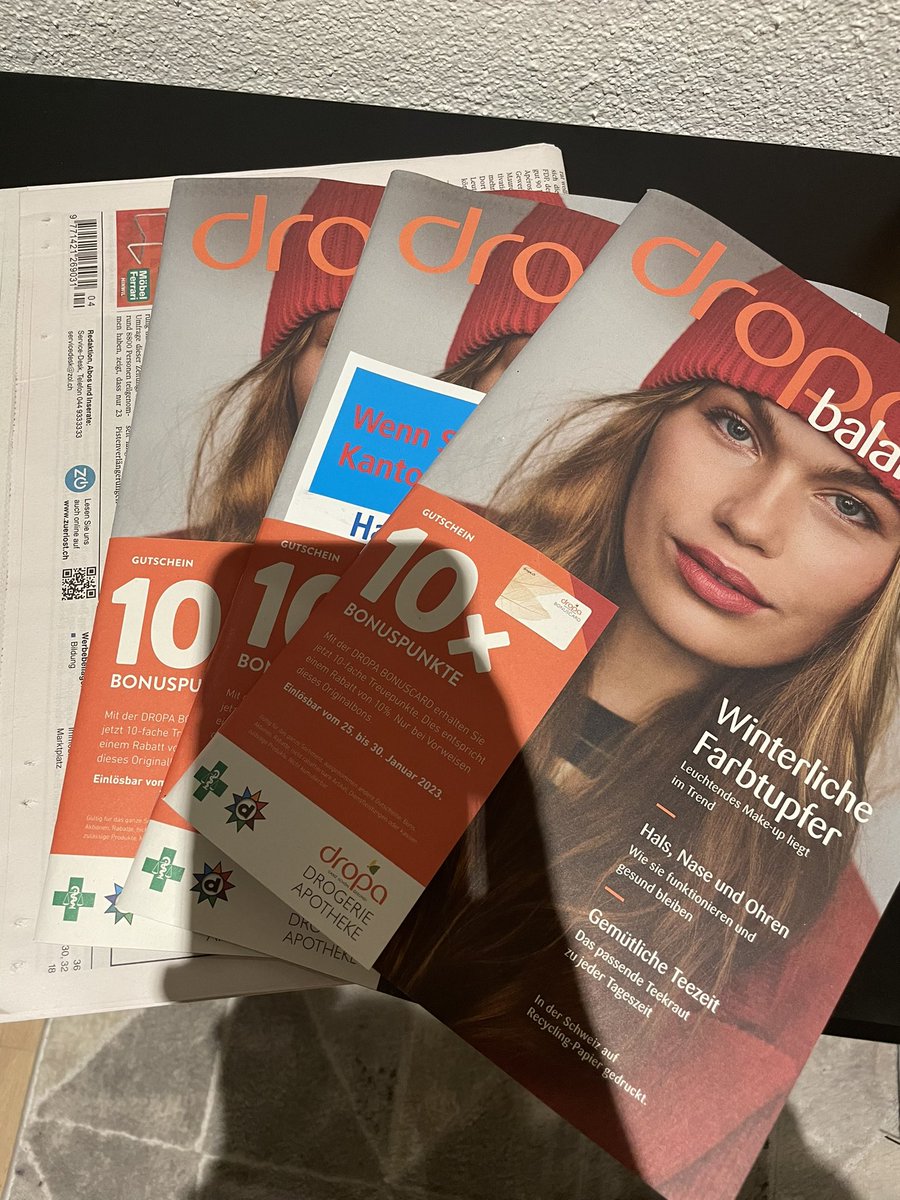 Reicht ja nicht, dass der „keine Werbung“ Kleber wohl keine Bedeutung hat für die <a href="/postschweiz/">PostSchweiz</a> … nun bekommt man die unerwünschte Werbung dreifach. #fail