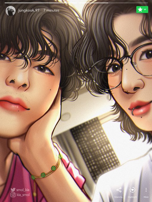 「taekook」 illustration images(Latest))