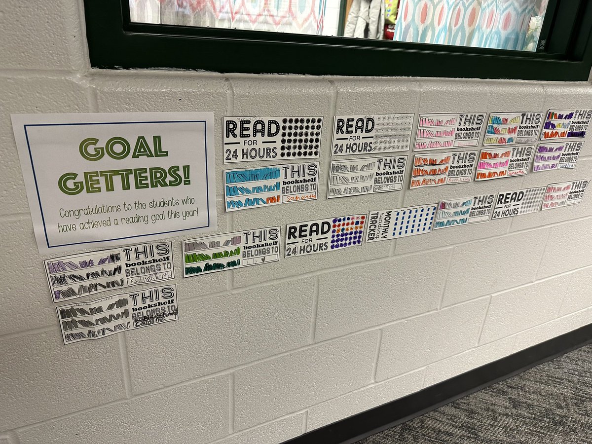 Kayla Thurman (@klathurman) on Twitter photo Wow! Our <a href="/GoshenHillcrest/">Goshen Elementary at Hillcrest</a> library wall of “Goal Getters” is filling up quickly! We are so proud of our students for setting and achieving reading goals! #GoshenReads #VictoryInTheClassroom Wow! Our <a href="/GoshenHillcrest/">Goshen Elementary at Hillcrest</a> library wall of “Goal Getters” is filling up quickly! We are so proud of our students for setting and achieving reading goals! #GoshenReads #VictoryInTheClassroom