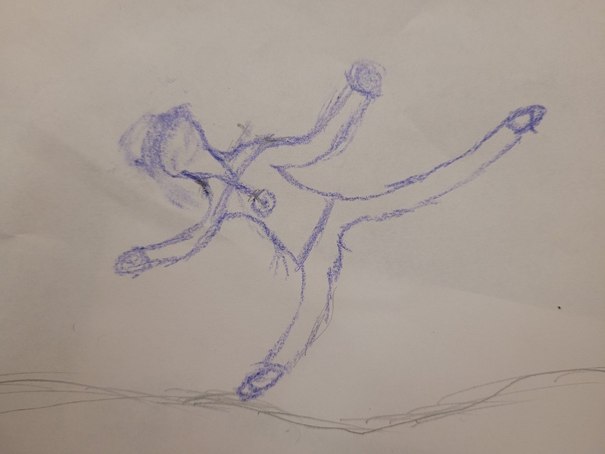 Brannenwiseowls's tweet photo. Bodies in motion! #CrayolaCreativityWeek #angeloakes https://t.co/rf1BgIl1g9