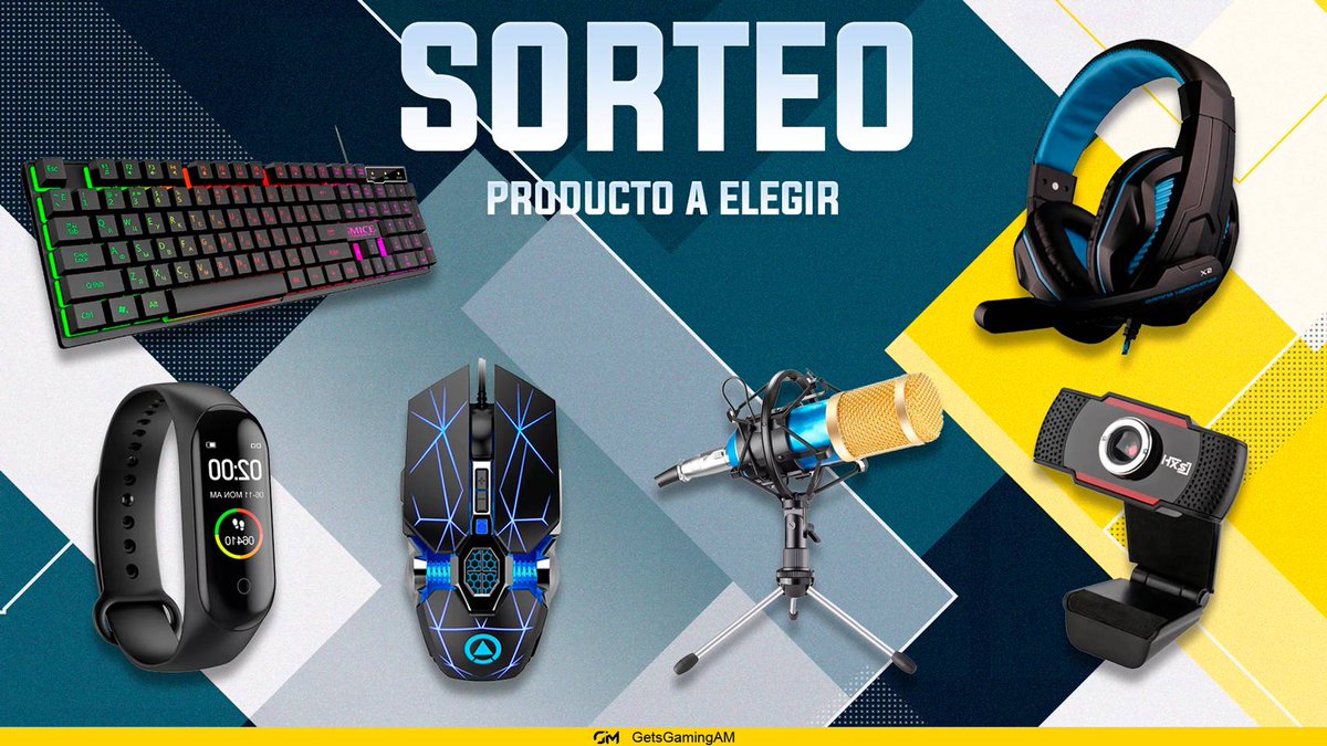 GetsGamingAM's tweet photo. 🎁💥#SORTEO DE PRODUCTO A ELEGIR💥🎁

REQUISITOS PARA PARTICIPAR:
• Dar RT🔁
• Seguir a @GetsGamingAM
• Seguir a @CDLugoCPro

Finaliza el 09/02⏳

¡SUERTE! 🍀 https://t.co/CAxtcCQP0I
