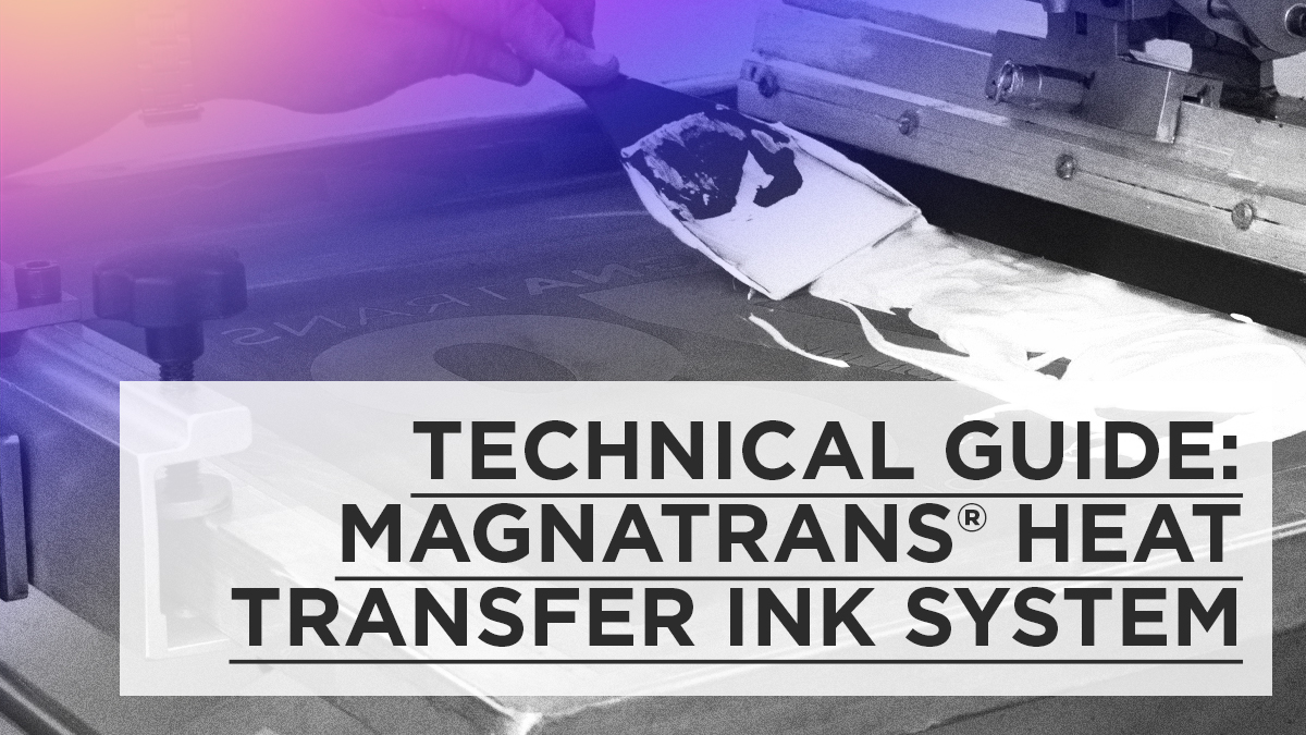 In this new blog post, we take a look at techniques and considerations that will help you get the most out of the MagnaTrans heat transfer ink system.

#magnacolours #imaginationink #transferprinting #heattransfer #screenprinting #waterbasedink

magnacolours.com/magnatrans-tec…