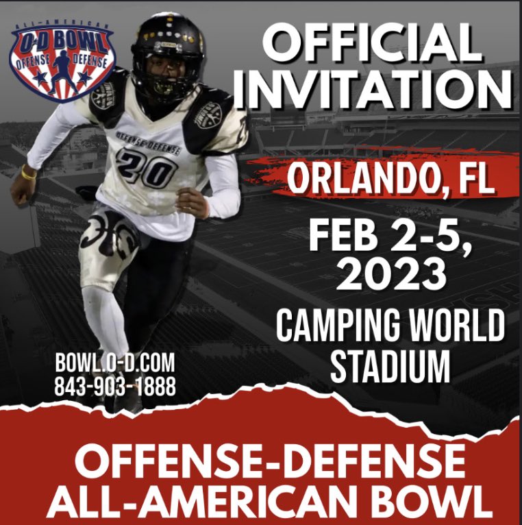 Thanks for the opportunity <a href="/ODFootballCamps/">Offense-Defense Football</a>