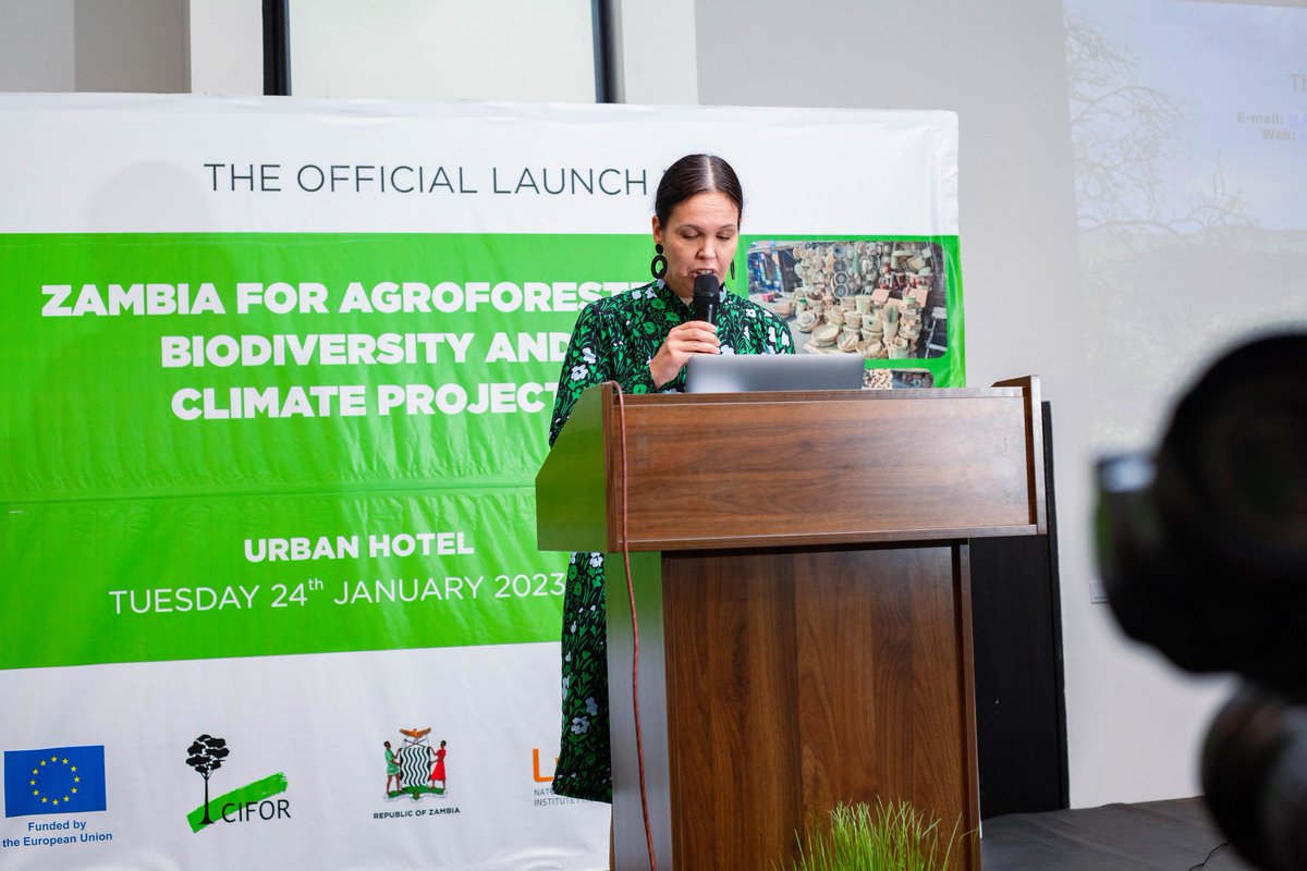 🎉Launched yesterday: The Zambia for Agroforestry, Biodiversity and Climate Action (Z4ABC) project 🇿🇲

The 4️⃣-year project will contribute to the development of climate-relevant, productive, &amp; sustainable agriculture, forestry, and food systems to improve smallholder livelihoods.