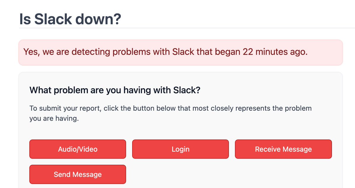 thomasfld's tweet photo. @SlackHQ hello :) Let's discuss SLAs ? #slack https://t.co/WYxTgKOfcr
