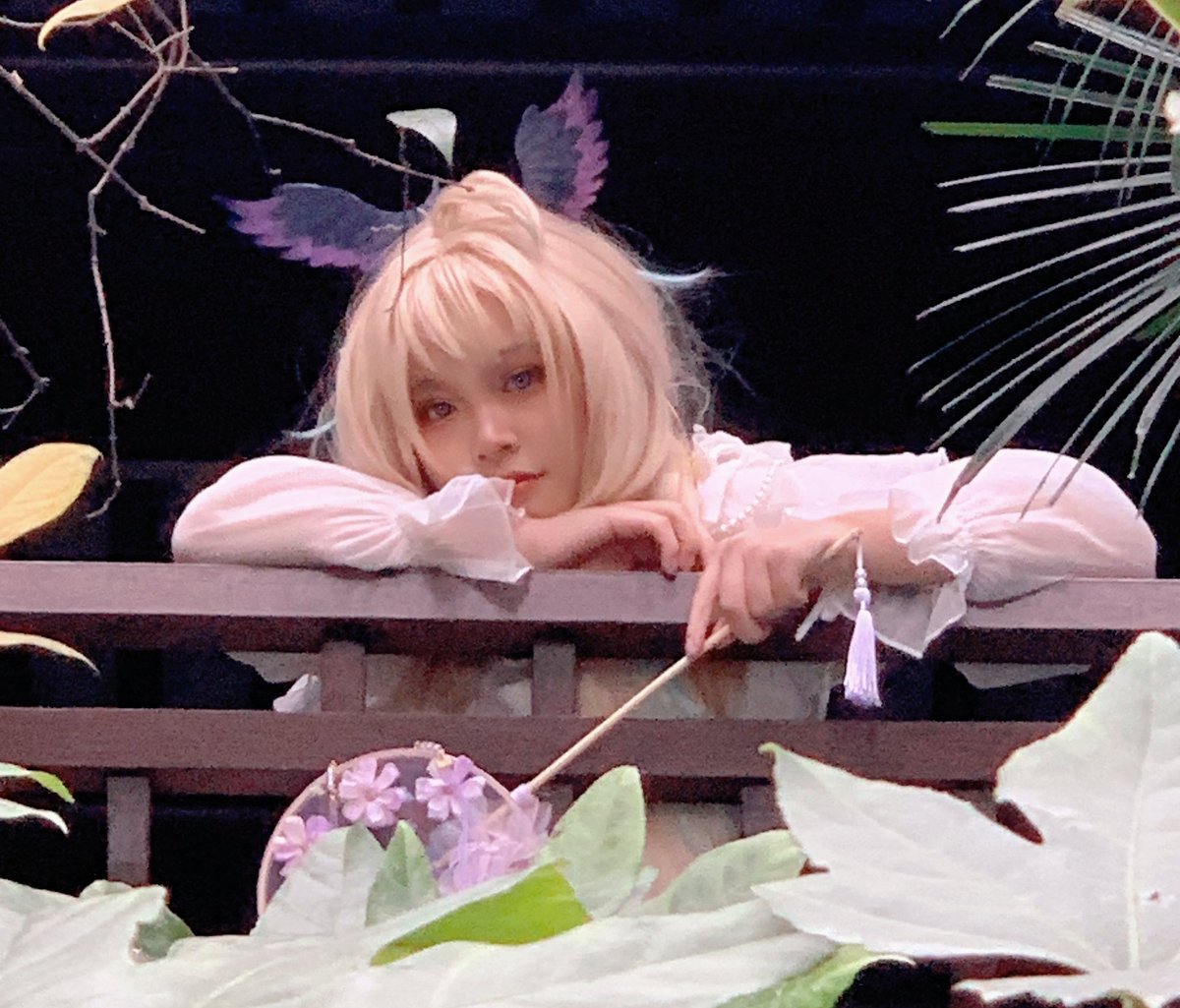 7H2Owww's tweet photo. 🌸“所谓伊人，在水一方”🌸

尝试了一下中式元素！（很早就拍出来了但忘记发了我道歉😭😭😭😭）
#Palouette https://t.co/eqfBh3kFj0