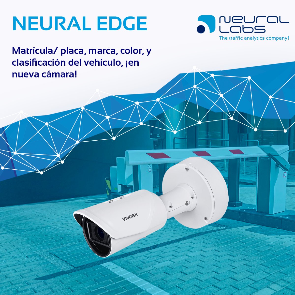 neurallabs's tweet image. 👏¡La nueva cámara Vivotek IB9365-EHTV-v2 reconoce con Neural Edge: matrícula /placa, marca, color y clasificación del vehículo! 

😃Descubre más sobre este poderoso combo en: bit.ly/3oEW4I1

#NeuralEdge #parking  #IA #Vivotek #aparcamiento #controldeacceso