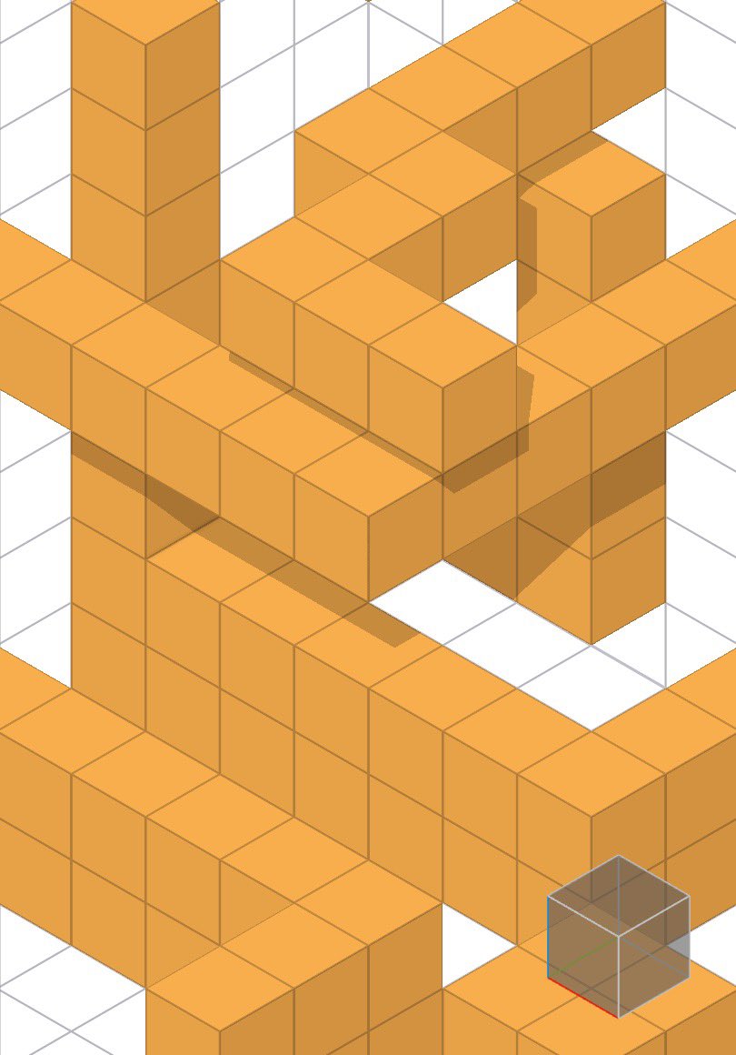 auxiliaryfield's tweet photo. Exploring using #magicavoxel for a particular game I’m working on. Still getting used to the UX/process not even nearly there on visual style yet. https://t.co/hp8RqYBAoj