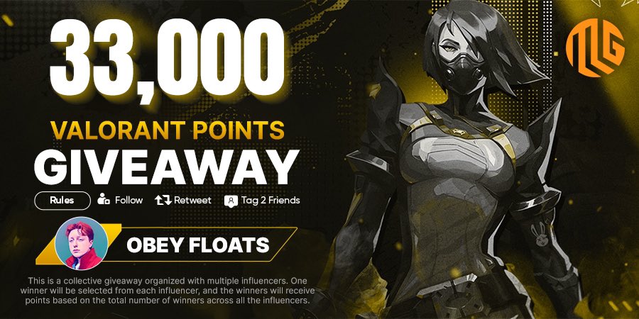 FloatsPC's tweet photo. 33,000 Valorant Points Giveaway! 💰🎉

To enter:

✅ Follow @MethodMetaGuild &amp; @FloatsPC 
✅ RT
✅ Tag 2 friends

Good luck! 💚 https://t.co/scWQQaKtD4