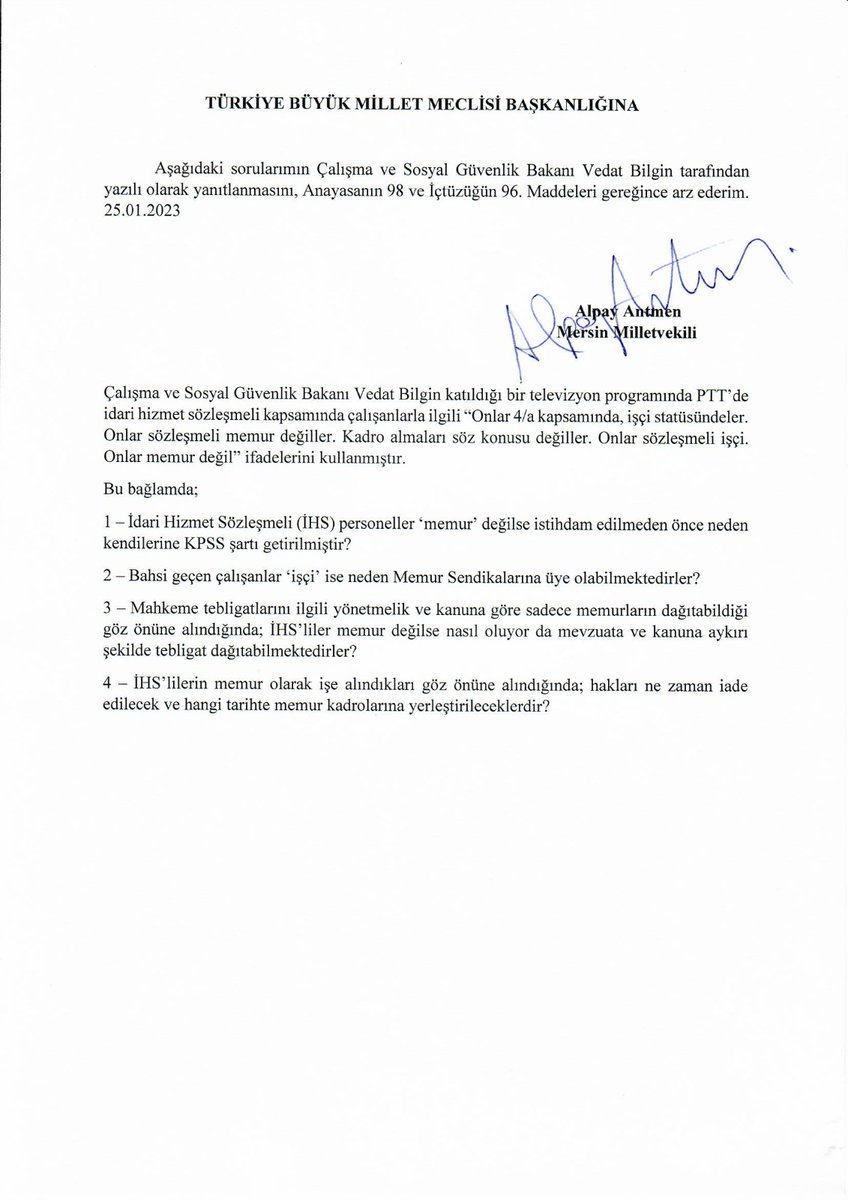 Posta Emekçilerine reva görülen bu duruma heryerden karşı çıkmak gerekir.. İHS'Lİ emekçilere kadro talebi ile bugüne kadar sayısız soru önergesi ve kanun teklifi verildi. Yetkilendirme sendikanın nemalandığı İHS elbet kaldırılacaktır. Ya bugün ya yarın.
#ihskadrobekliyor