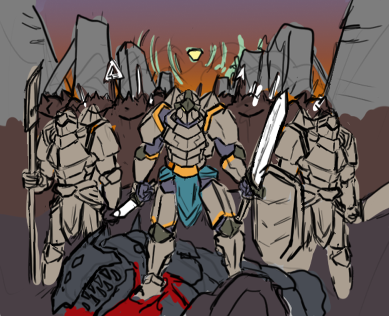 Felipe_Porcel01's tweet photo. More arts for "Kingdoms of the Eternal Night", this is for the "knight" of the white army. It is probably my favorite piece so far. #pixelart https://t.co/bbnpJVT3Bb