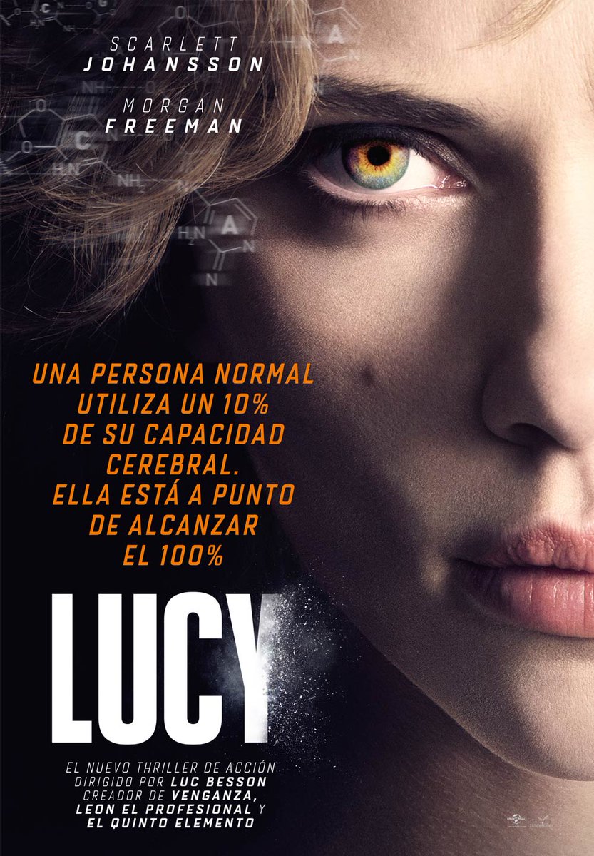 Con «Lucy» (2014), Luc Besson sigue a lo suyo. Interesante propuesta aunque prefiero otros títulos del director guardiadeimaginaria.blogspot.com/2023/01/guardi… #cine #lucbesson #scarlettjohanson #morganfreeman #cienciaficción