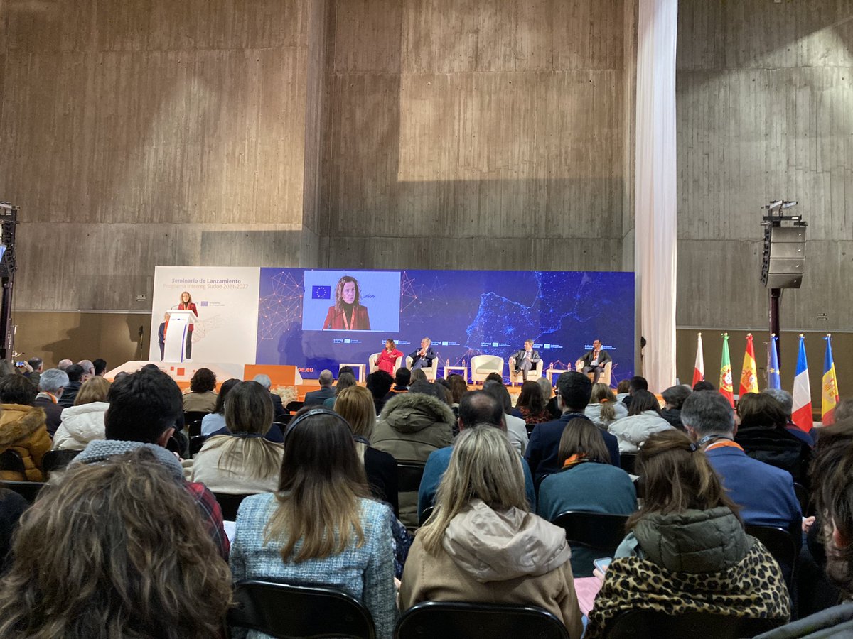 FedouNicolas's tweet photo. Lancement du nouveau programme interreg Sudoe 2021-2027 #tripleCeu #RiskAquaSoil #ClimAlertsudoe
@chambagri24. Pour une meilleure résilience des territoires ruraux du sud-ouest européen https://t.co/8zKJP3CluH