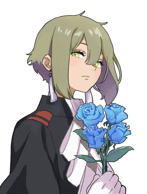 花を描く練習①バラ×御三家#水星の魔女 