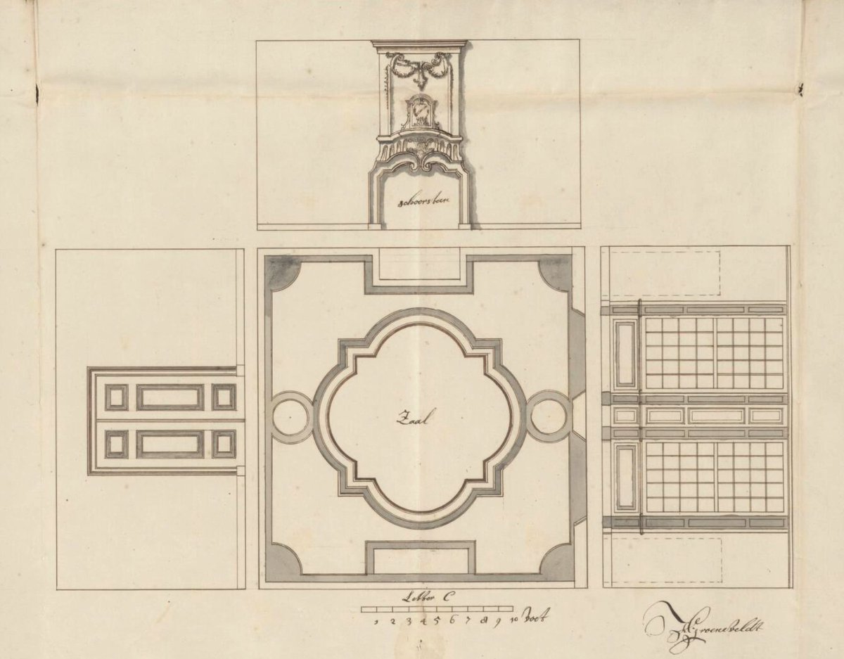 voetnoot's tweet photo. Aanbesteding van een verbouwing van het achterhuis van Samuel de Pinto in 1719. Zo mooi kom je ze zelden tegen in #alleakten. https://t.co/Fy6T8WfO0f