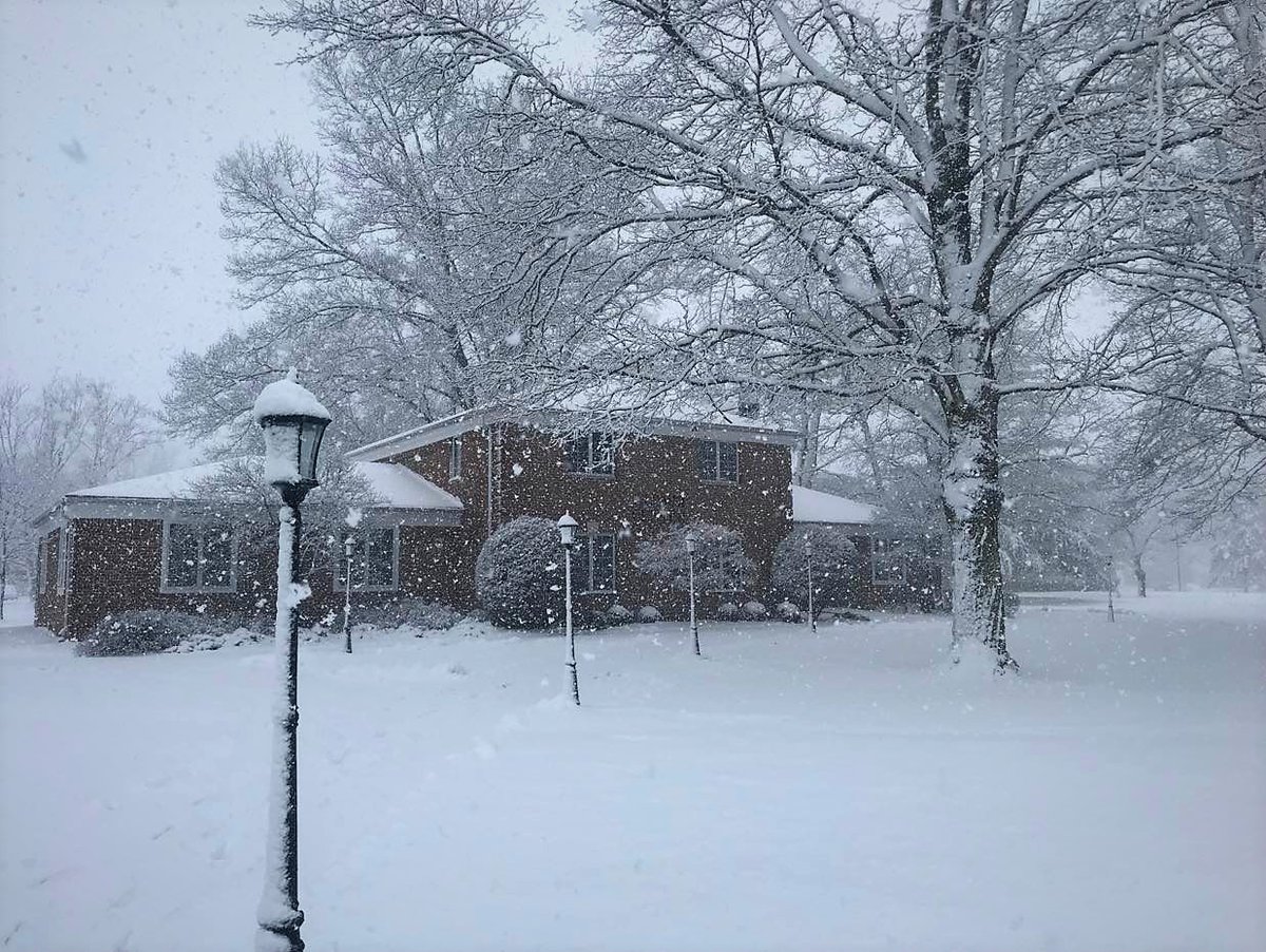 Is it spring yet?! 😅
The snow is coming down heavily on the Marion campus today, blanketing the Alumni House in fluffy white. Do you have a favorite "snow memory" from your time as a student? Share in the comments below! ❄️
#iwugrad