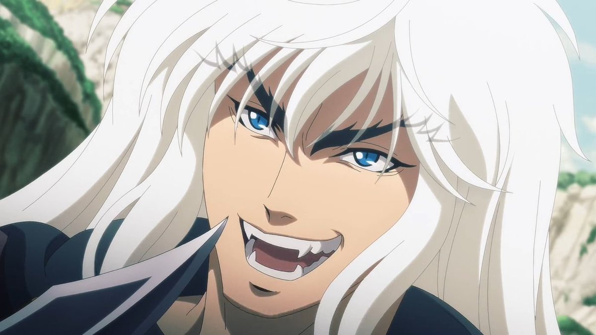 WHCDaily's tweet photo. The white hair character of the day is Dark Schneider from Bastard!! https://t.co/hFDMIVPOsU