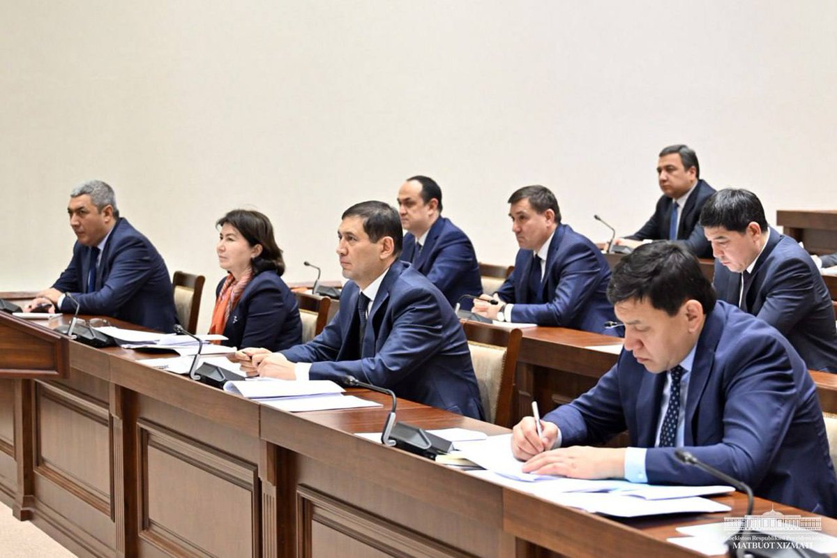 president_uz's tweet image. A videoconference on poverty reduction, employment and small business support was held.

#Mirziyoyev #videoconference  #poverty_reduction #employment