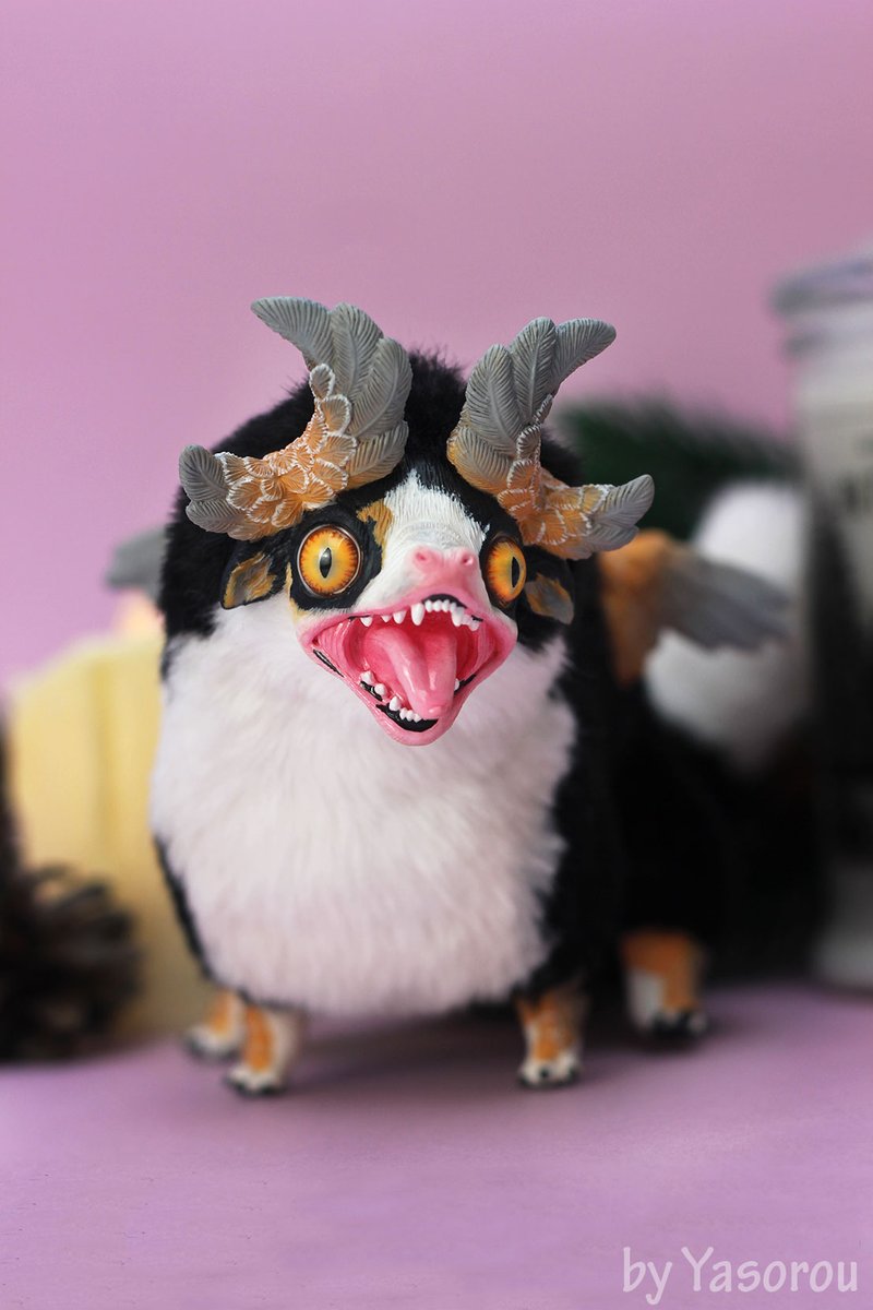 yasorou's tweet photo. The dragon inspired by the dog who will become a great sheep shepherd ❤️❤️❤️ https://t.co/5TgCpV3fmg